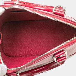 Pre Owned Louis Vuitton Pink Epi Alma BB