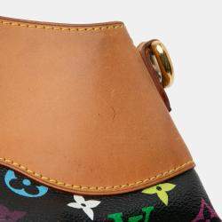 Pre Owned Louis Vuitton Black Monogram Multicolore Judy MM