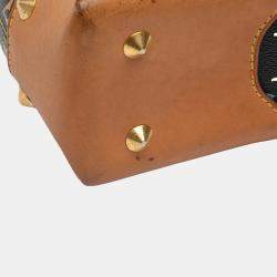 Pre Owned Louis Vuitton Black Monogram Multicolore Judy MM