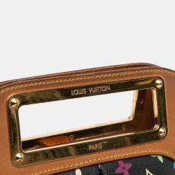 Pre Owned Louis Vuitton Black Monogram Multicolore Judy MM
