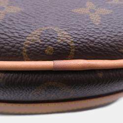 Pre Owned Louis Vuitton Boite Chapeau Souple Brown Monogram Size Pm