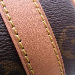 Pre Owned Louis Vuitton Boite Chapeau Souple Brown Monogram Size Pm