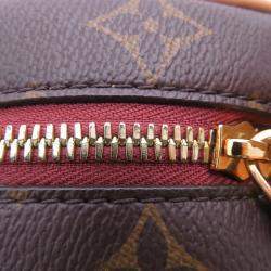 Pre Owned Louis Vuitton Boite Chapeau Souple Brown Monogram Size Pm