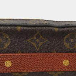 Pre Owned Louis Vuitton Soft Trunk Brown Monogram Nbacollaboration