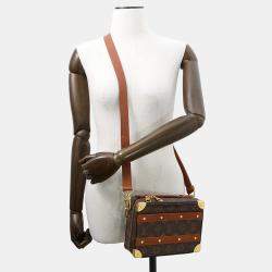 Pre Owned Louis Vuitton Soft Trunk Brown Monogram Nbacollaboration