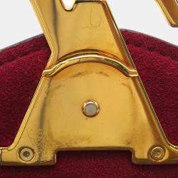 Pre Owned Louis Vuitton Passy Red Monogram