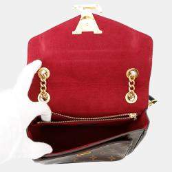 Pre Owned Louis Vuitton Passy Red Monogram