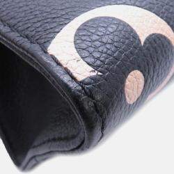 Pre Owned Louis Vuitton Onthego Noir/Beige Bicolor Monogram Empreinte Leather Size Pm