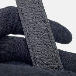 Pre Owned Louis Vuitton Busy NM Noir Epi Leather Handbag