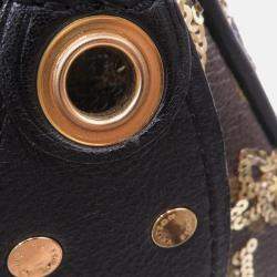 Pre Owned Louis Vuitton Pochette Accessoires All/Noir Monogram Eclipse Handbag