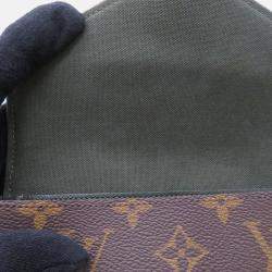 Pre Owned Louis Vuitton Multiie Pochette Green Monogram