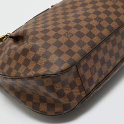 Pre Owned Louis Vuitton Damier Ebene Canvas Evora MM Bag