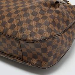 Pre Owned Louis Vuitton Damier Ebene Canvas Evora MM Bag