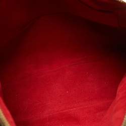 Pre Owned Louis Vuitton Damier Ebene Canvas Evora MM Bag