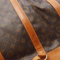 Pre Owned Louis Vuitton Randonnee GM Shoulder Bag Monogram Canvas Brown