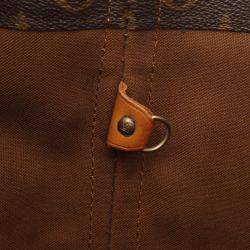 Pre Owned Louis Vuitton Randonnee GM Shoulder Bag Monogram Canvas Brown