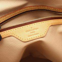 Pre Owned Louis Vuitton Bucket GM Shoulder Bag Monogram Canvas Brown
