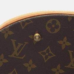 Pre Owned Louis Vuitton Bucket GM Shoulder Bag Monogram Canvas Brown