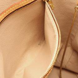 Pre Owned Louis Vuitton Bucket GM Shoulder Bag Monogram Canvas Brown
