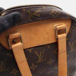 Pre Owned Louis Vuitton Excursion Handbag Monogram Canvas Leather
