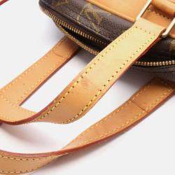 Pre Owned Louis Vuitton Excursion Handbag Monogram Canvas Leather