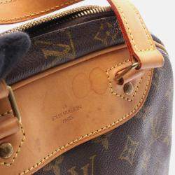 Pre Owned Louis Vuitton Excursion Handbag Monogram Canvas Leather