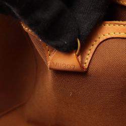 Pre Owned Louis Vuitton Ellipse MM Brown Monogram Canvas Top Handle Bag