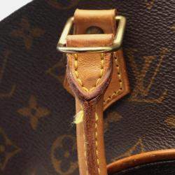 Pre Owned Louis Vuitton Ellipse MM Brown Monogram Canvas Top Handle Bag