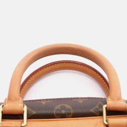 Pre Owned Louis Vuitton Deauville Monogram Canvas Bowling Vanity Handbag