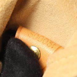 Pre Owned Louis Vuitton Looping Brown Monogram Canvas Leather GM Shoulder Bag