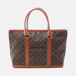 Pre Owned Louis Vuitton Sac Weekend Brown Monogram Canvas PM Shoulder Tote