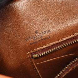 Pre Owned Louis Vuitton Sac Weekend Brown Monogram Canvas PM Shoulder Tote