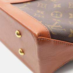 Pre Owned Louis Vuitton Sac Weekend Brown Monogram Canvas PM Shoulder Tote