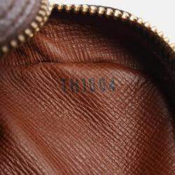 مملوكة مسبقًا حقيبة لوي فيتون أمازون مونوجرام قماش بني كروس بودي شانه