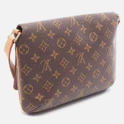 Pre Owned حقيبة كتف شريط قصير قماش مونوغرام تانجو موسيت لويس فيتون