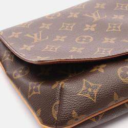 Pre Owned حقيبة كتف شريط قصير قماش مونوغرام تانجو موسيت لويس فيتون