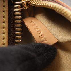 Pre Owned Louis Vuitton Hudson Brown Monogram Canvas Gm Crossbody Shoulder Bag