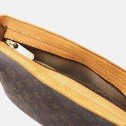 Pre Owned Louis Vuitton Hudson Brown Monogram Canvas Gm Crossbody Shoulder Bag