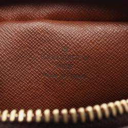 Pre Owned Louis Vuitton Danube Brown Monogram Shoulder Crossbody Bag