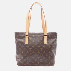 Pre Owned Louis Vuitton Hippo Piano Brown Monogram Canvas Shoulder Bag