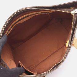 Pre Owned Louis Vuitton Hippo Piano Brown Monogram Canvas Shoulder Bag