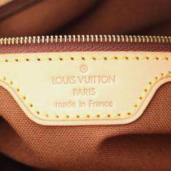 Pre Owned Louis Vuitton Hippo Piano Brown Monogram Canvas Shoulder Bag