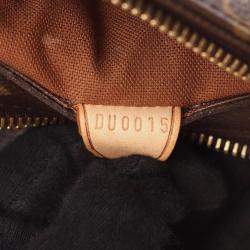 Pre Owned Louis Vuitton Hippo Piano Brown Monogram Canvas Shoulder Bag