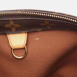 Pre Owned Louis Vuitton Hippo Piano Brown Monogram Canvas Shoulder Bag