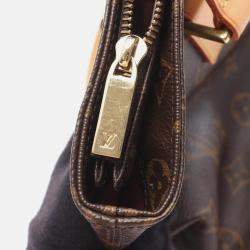 Pre Owned Louis Vuitton Hippo Piano Brown Monogram Canvas Shoulder Bag