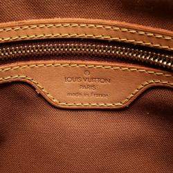 Pre Owned Louis Vuitton Vavin Pm Handbag Monogram Canvas Leather Brown