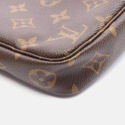 Pre Owned Louis Vuitton Pochette Accessoires Handbag Monogram Canvas