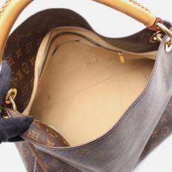 Pre Owned Louis Vuitton Artsy Mm Shoulder Handbag Monogram Canvas Leather