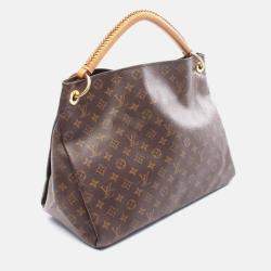 Pre Owned Louis Vuitton Artsy Mm Shoulder Handbag Monogram Canvas Leather