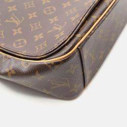 Pre Owned حقيبة كتف وجسم لويس فويتون أفيس مونوغرام كانفاس